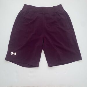 Under Armour Heat Gear Active Wear Shorts - Plum